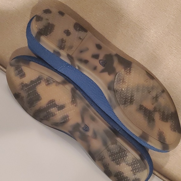 Rothy's The Flat Deep Ocean sz 7 w New Insoles - Picture 7 of 7